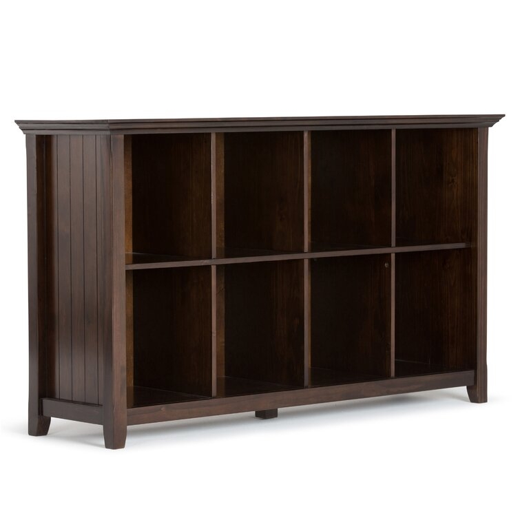 Seo 33" H x 57" W Solid Wood Cube Bookcase - Image 0