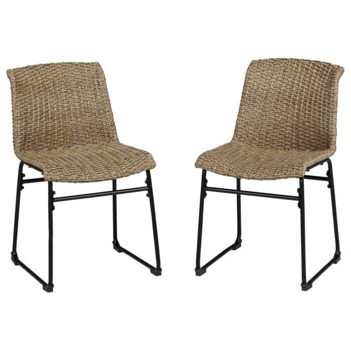 Set of 2 Patio Dining Side Chairs - Image 0