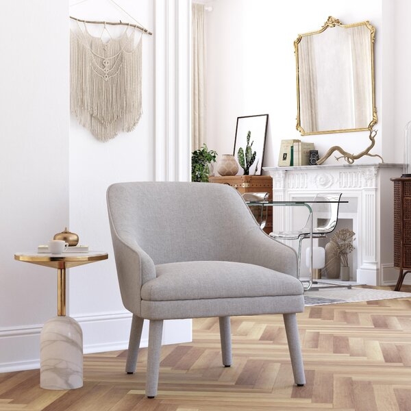 Effie Upholstered Accent Chair - Image 1