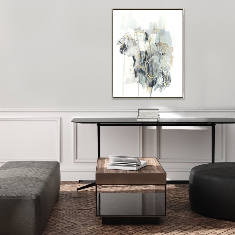 'Lost Conflict II' by Emma McCartney - Painting Print on Canvas (Image Gel Brush) - Image 1