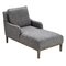 Melrose Chaise Lounge, Antique Gray - Image 1