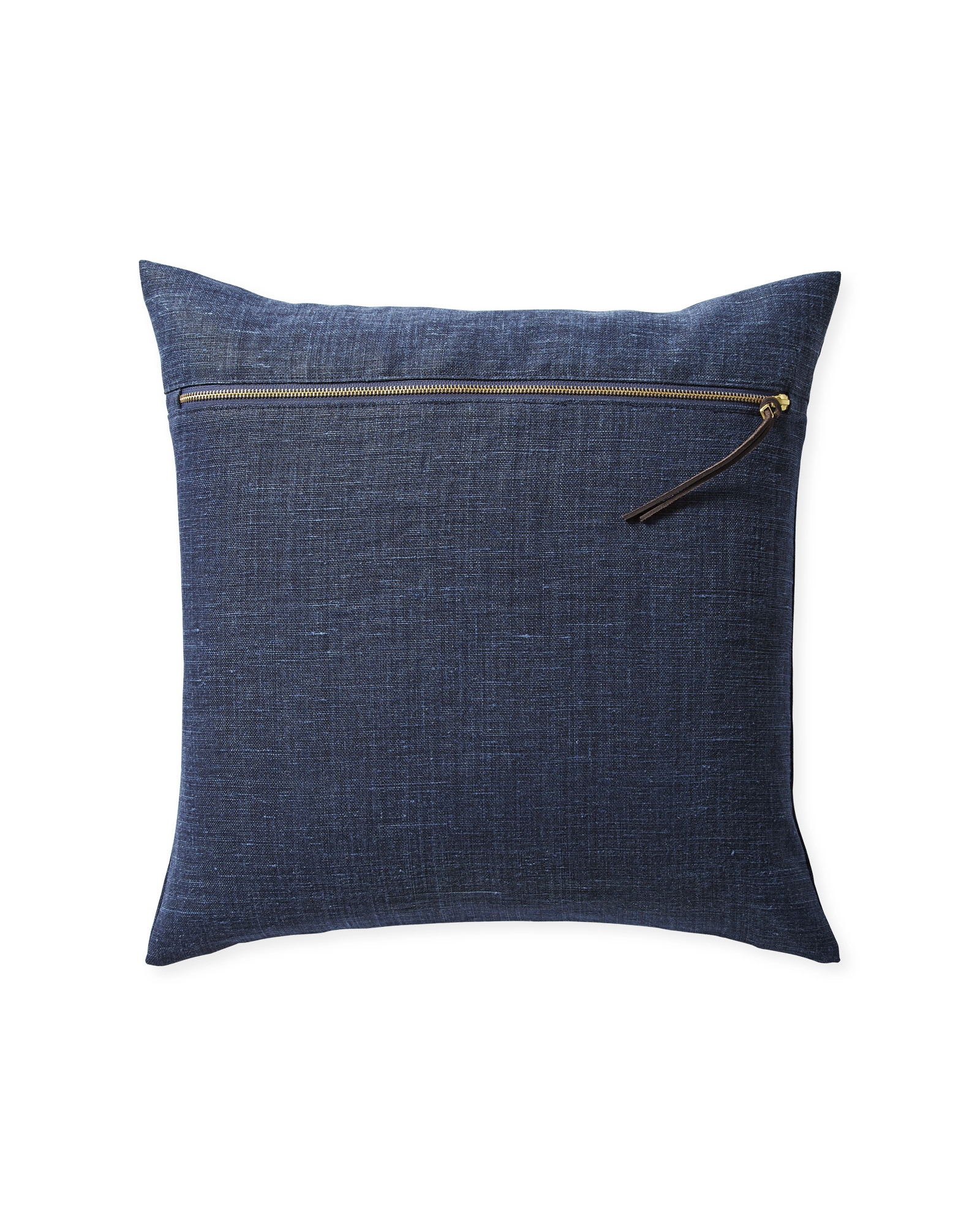 Kentfield 20" SQ Pillow Cover - Navy - Insert sold separately - Image 1