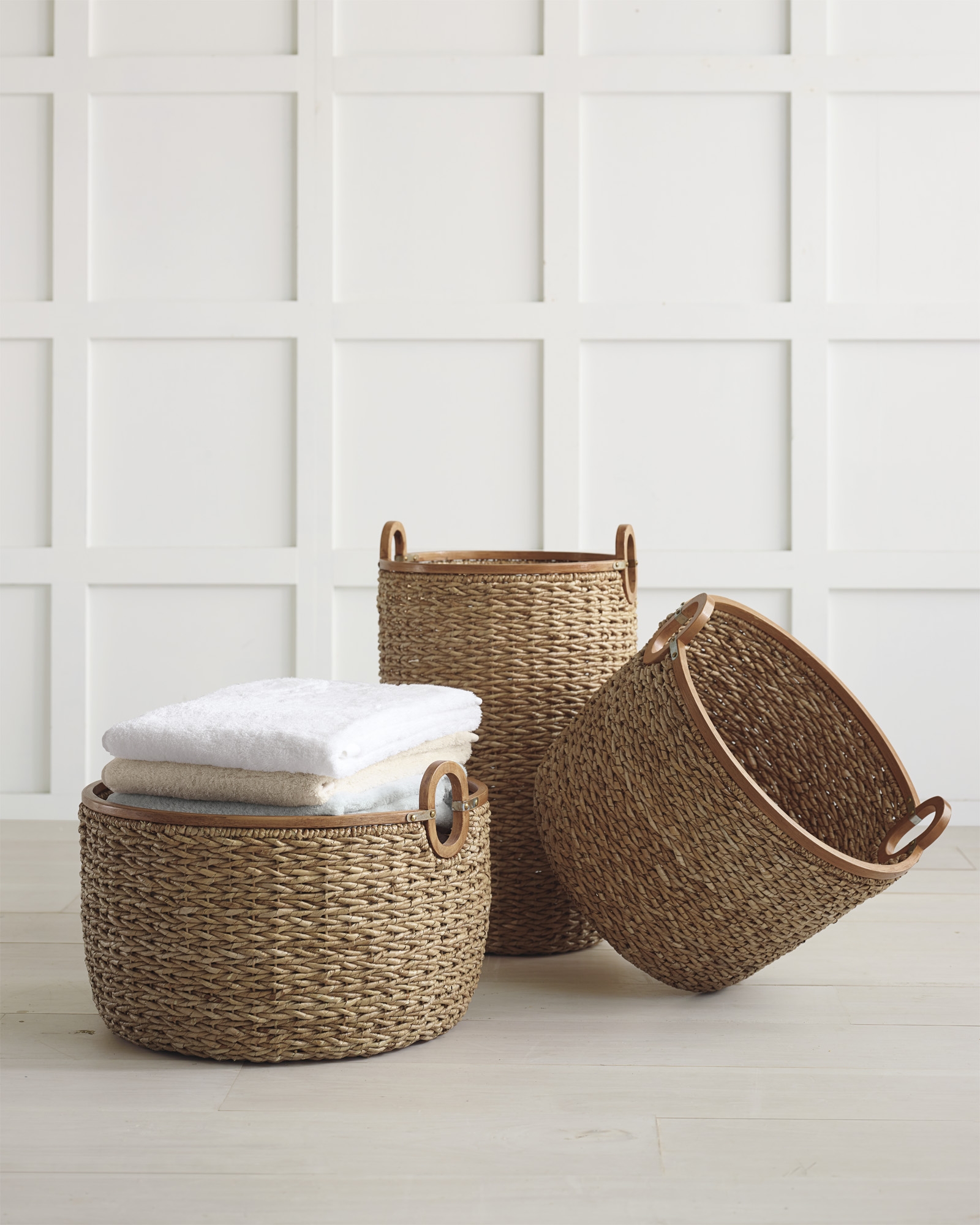 Seagrass Basket - Tall - Image 1