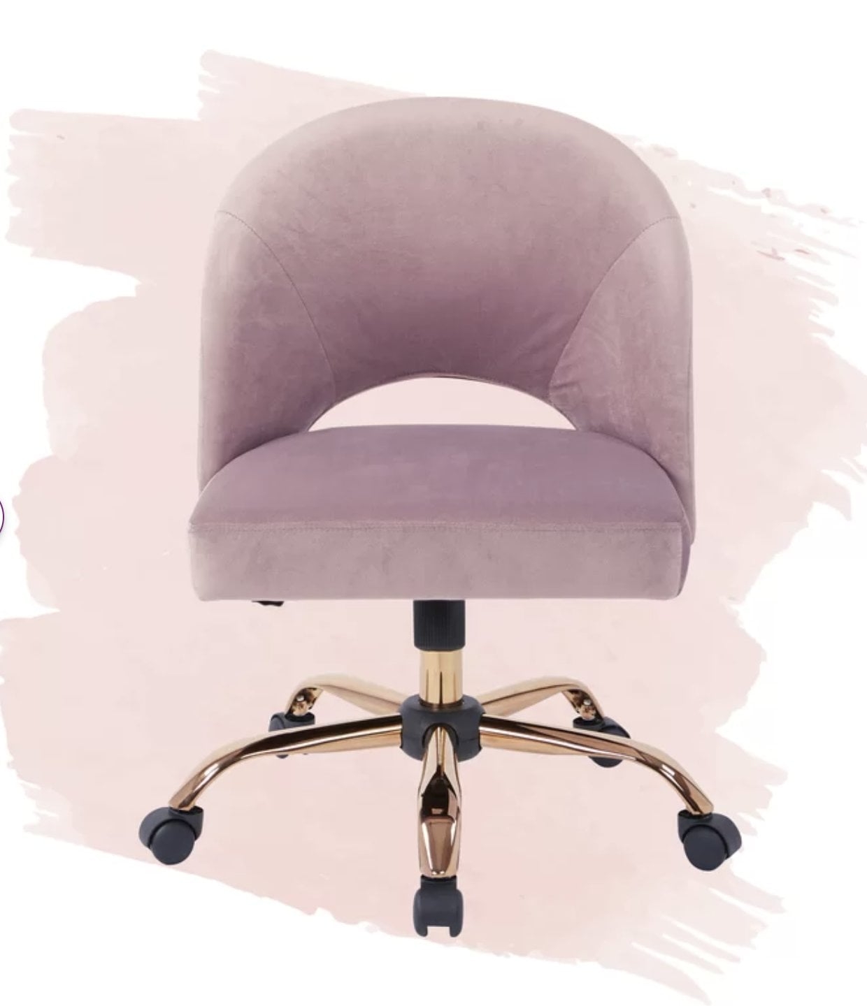 Lula Polyester Blend Task Chair - Image 1