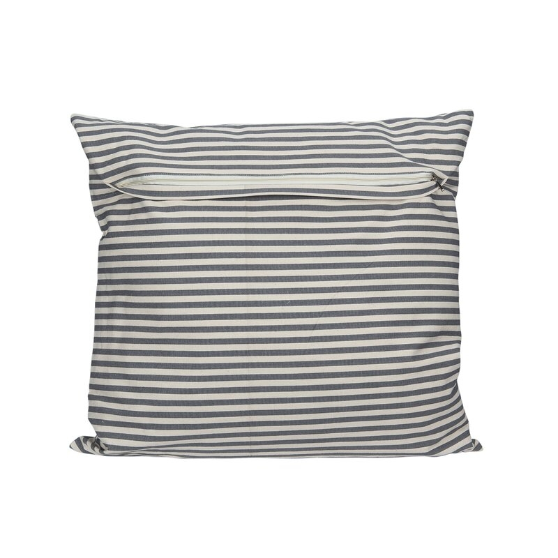 Ketron Striped Cotton Throw Pillow - Image 2