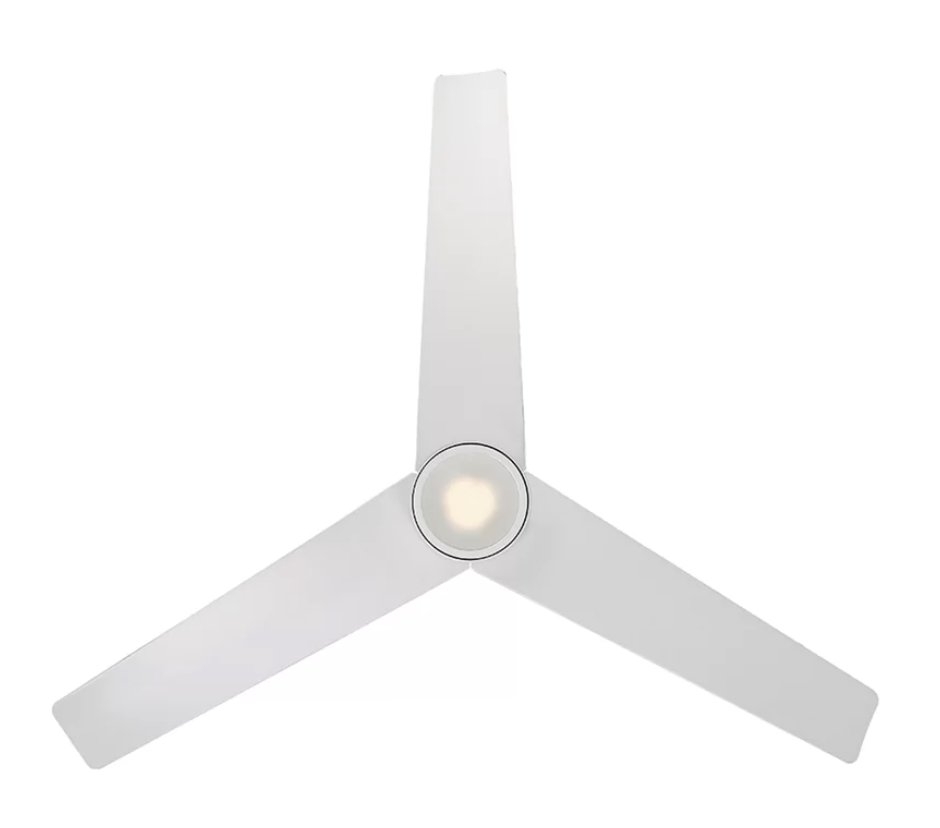 54'' Lotus 3 - Blade Outdoor LED Smart Standard Ceiling Fan with Fan Control Parts and Light Kit - Image 2