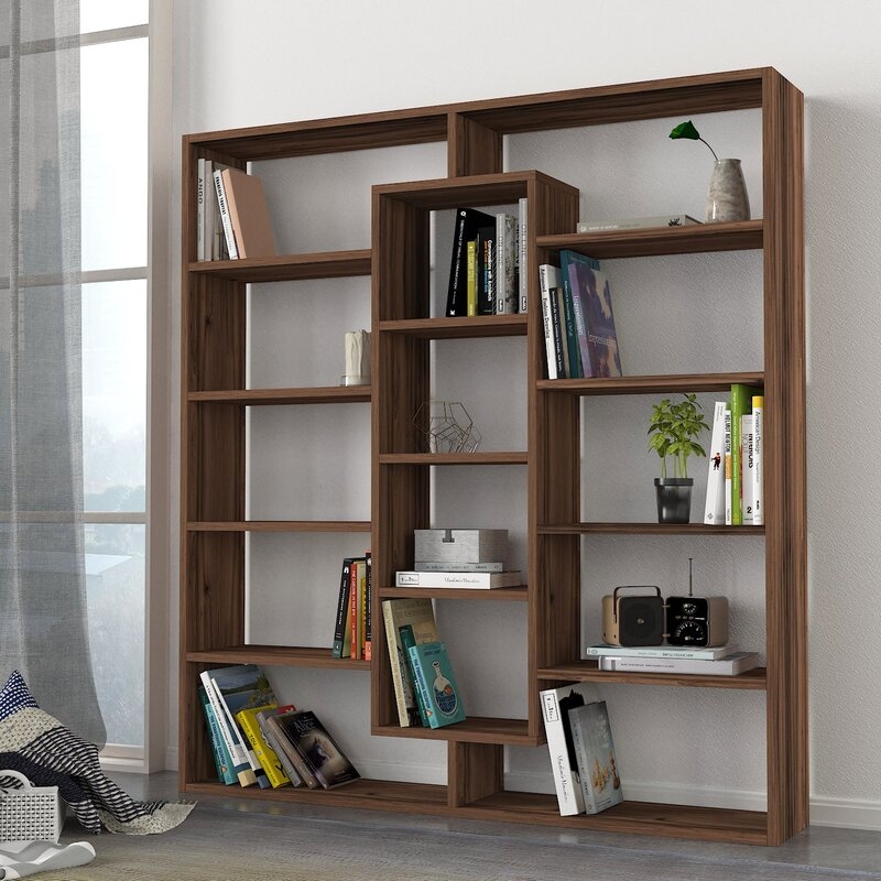 Lucy-Louise 53" H x 49" W Bookcase - Image 0