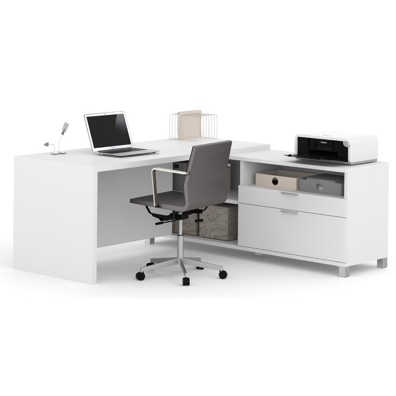 DeSandre Reversible L-Shape Executive Desk - Image 2