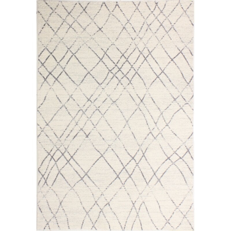 Forcier Ivory/Gray Rug - Image 0