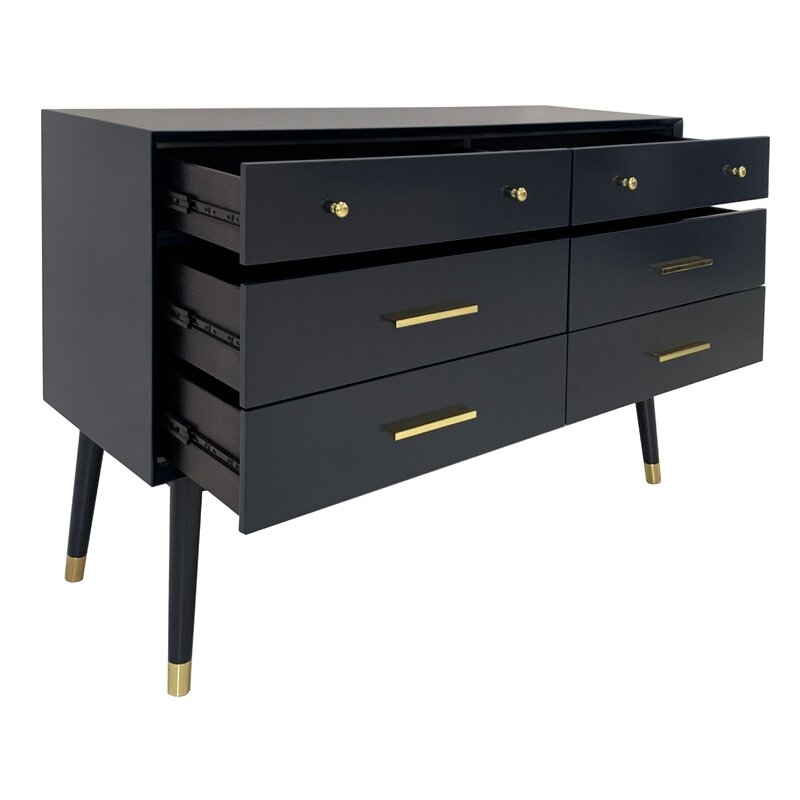 Winhall 6 Drawer Double Dresser - Image 4