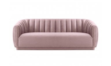 Arno Mauve Velvet Sofa - Image 0