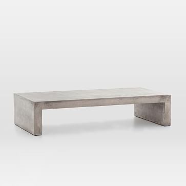 Concrete Waterfall Indoor/Outdoor Coffee Table - Image 0
