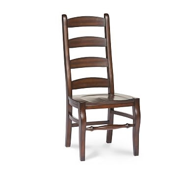 Wynn Ladderback Dining Side Chair, Tuscan Chestnut - Image 0
