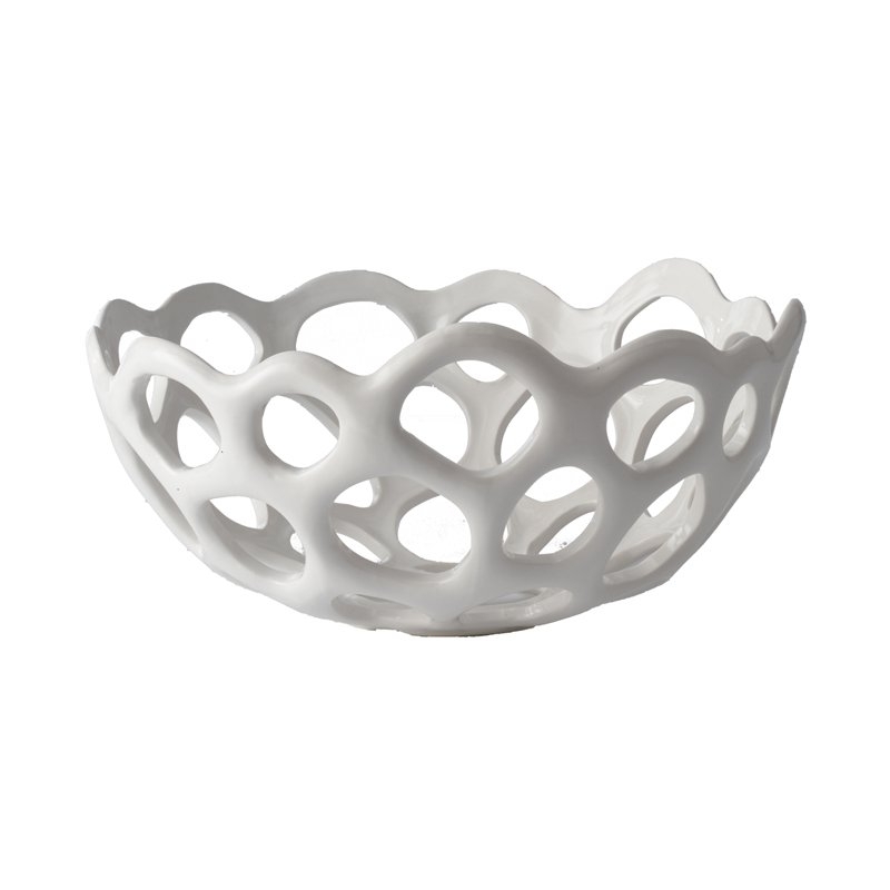 Perforated Porcelain Bowl - Image 0