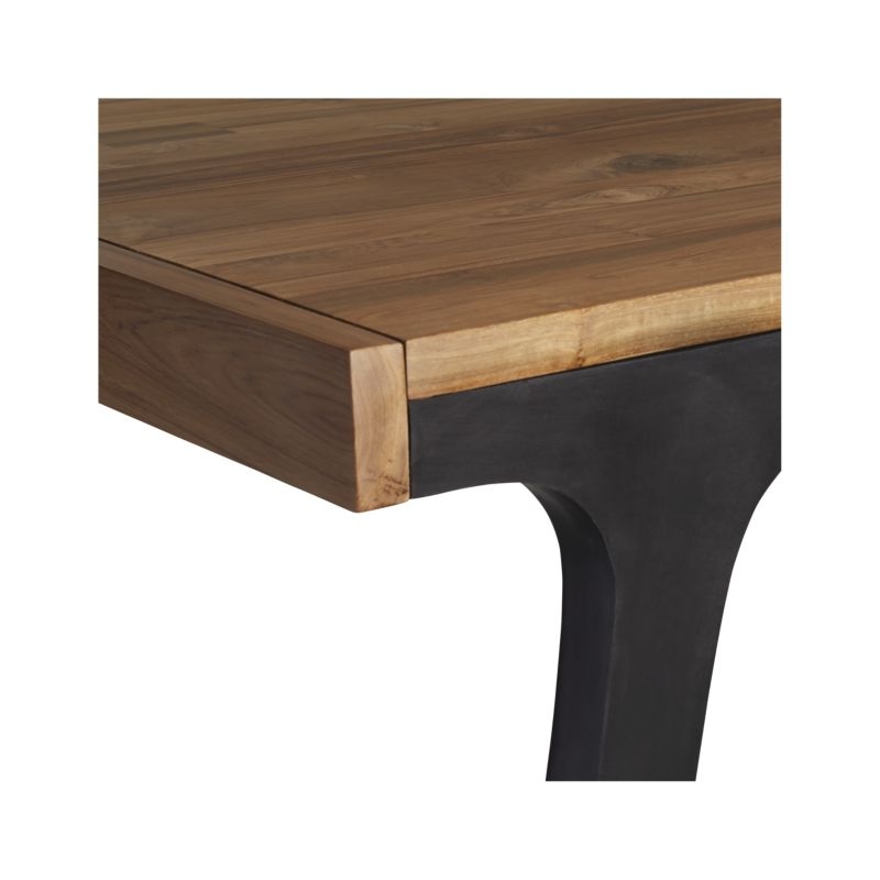 Lakin Recycled Teak Extendable Dining Table - Image 3
