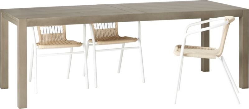 matera large grey outdoor dining table BACK IN STOCK Early July - Image 6