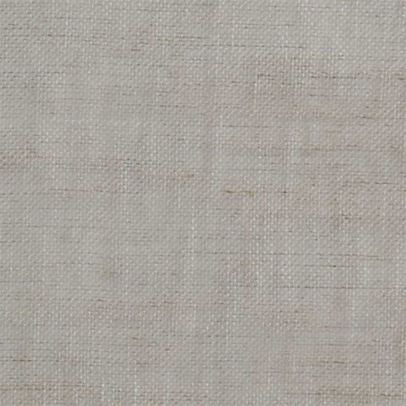 Natural Linen Sheer 52x96 Curtain Panel - Image 2