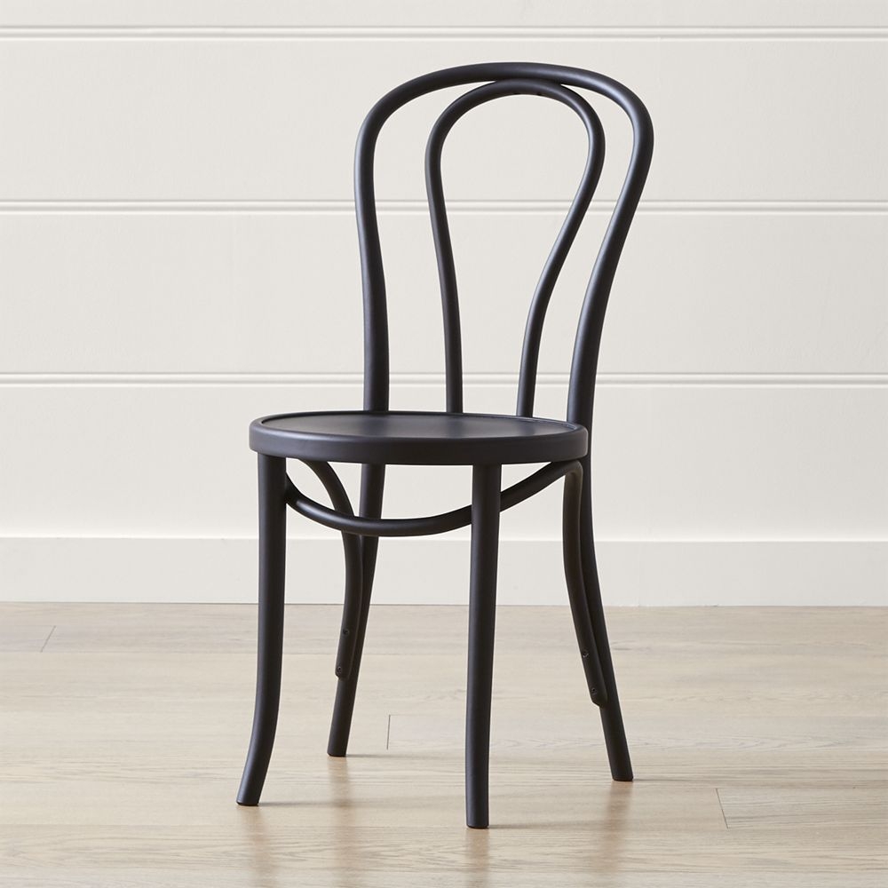 Vienna Matte Black Dining Chair - Image 0