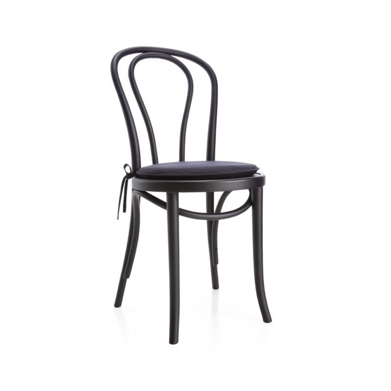 Vienna Matte Black Dining Chair - Image 3