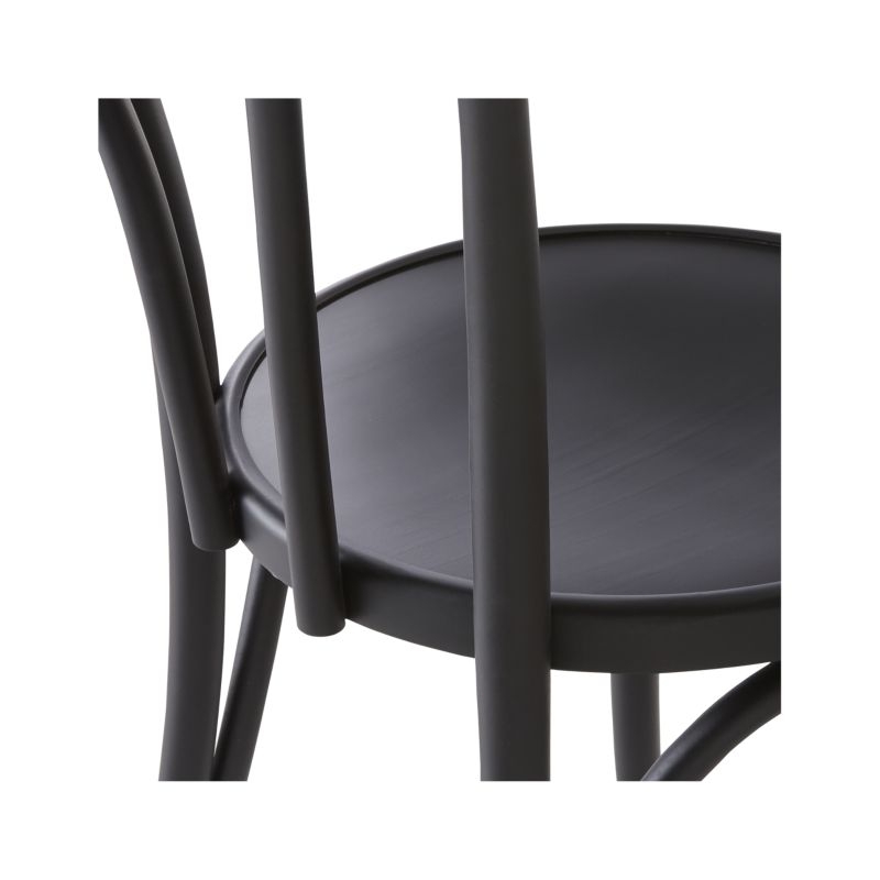 Vienna Matte Black Dining Chair - Image 4