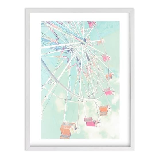 Fair Days 4 Wall Art by Minted® - white frame - Image 0