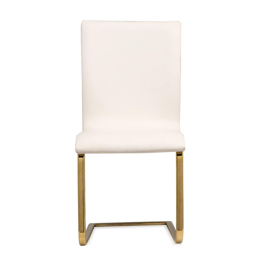June WHITE DINING CHAIR-SET OF 2 - Image 2