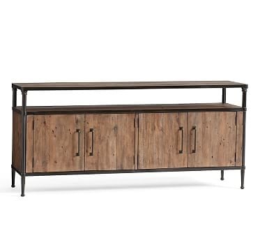 Juno Media Console, Large, Reclaimed Pine- 68" Wide - Image 2
