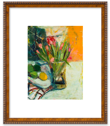 Still Life with Flowers, Lemon and Limes - Image 0