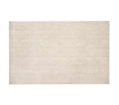 Herringbone Rug, 5x8 Feet, Natural - Image 0