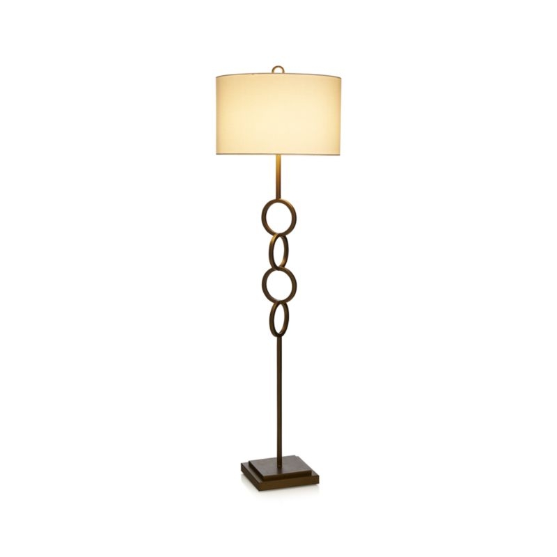Axiom Brass Floor Lamp - Image 2