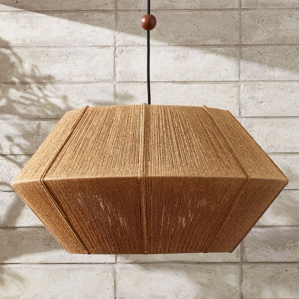 Love One Another Natural Pendant Light - Image 0