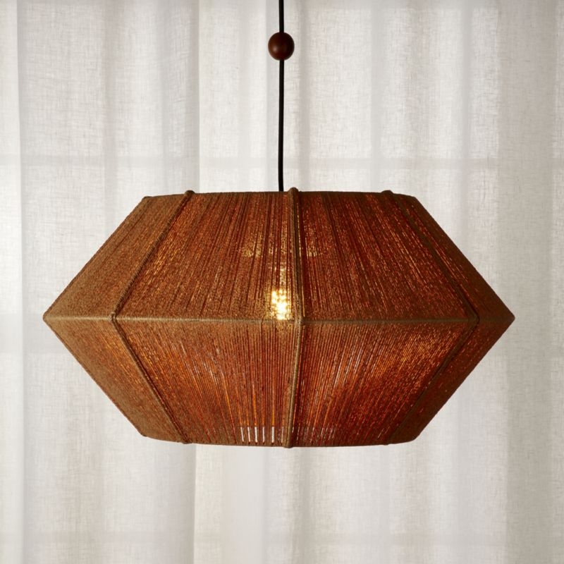 Love One Another Natural Pendant Light - Image 3