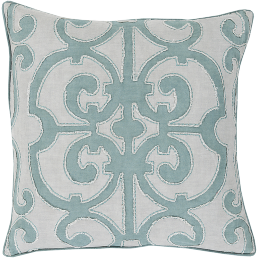 Amelia Throw Pillow, 18" x 18", with down insert - Image 1