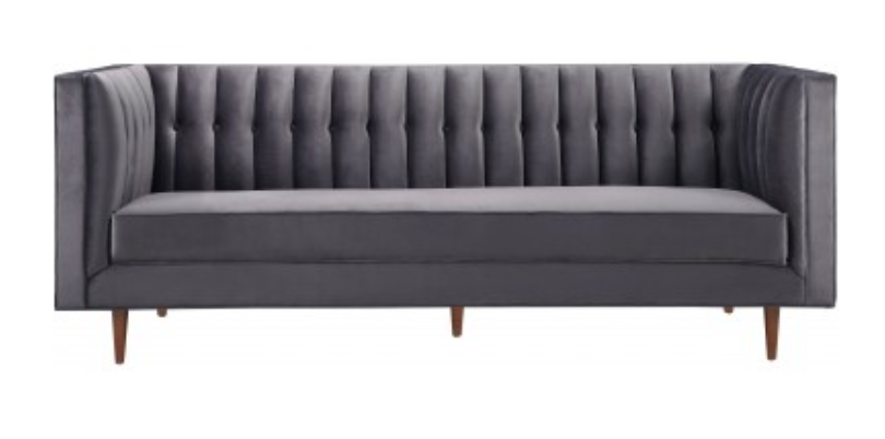 Madilyn Morgan Velvet Sofa - Image 0
