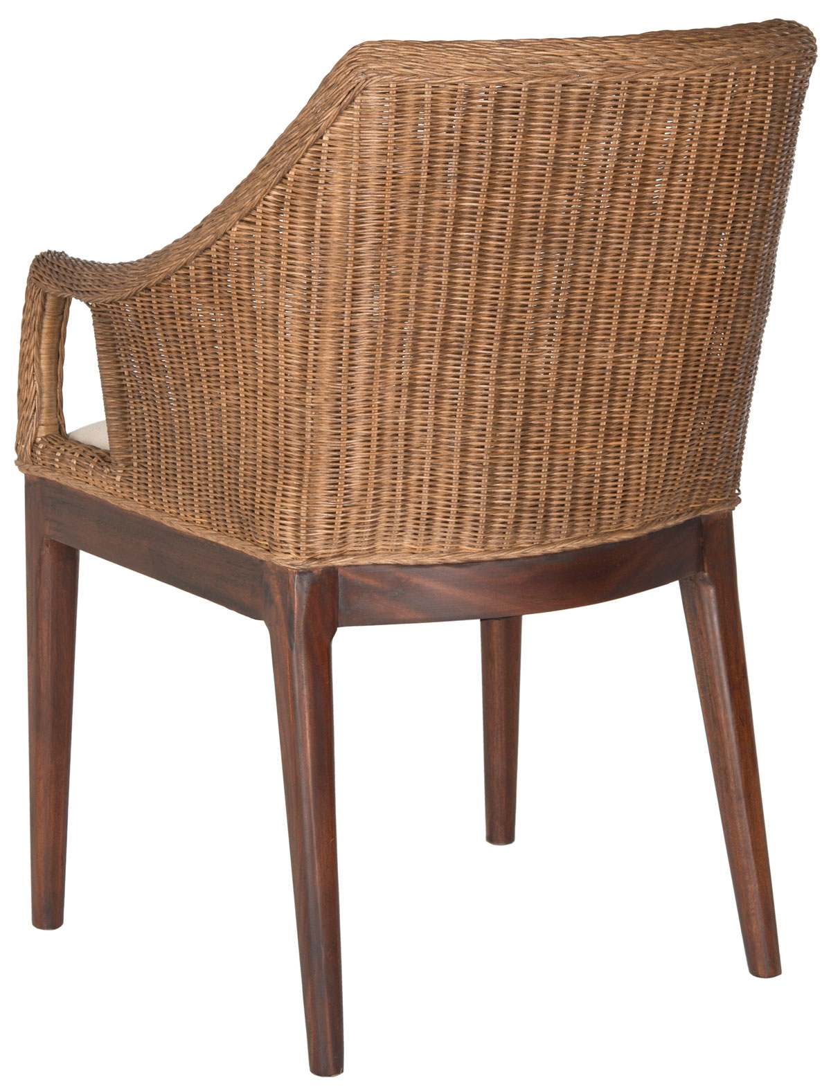 Enrico Arm Chair - Multi Brown - Safavieh - Image 2