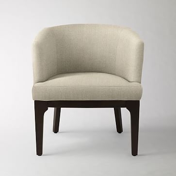 Oliver Chair, Pebble Weave, Oatmeal - Image 1