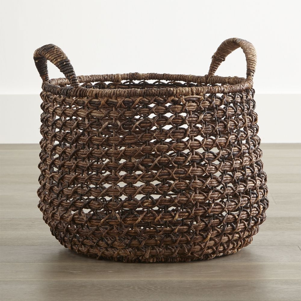 Zuzu Round Handwoven Basket - Image 10