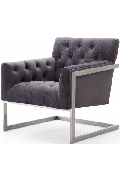 Merritt Morgan Velvet Chair - Image 1