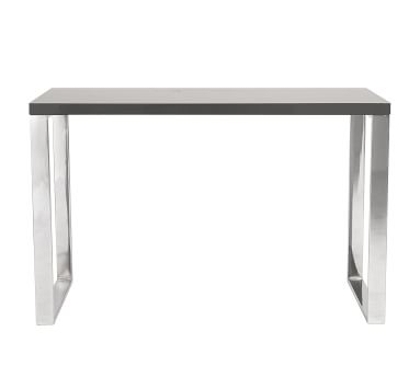 Derby 47.5" Desk, Gloss Gray - Image 1