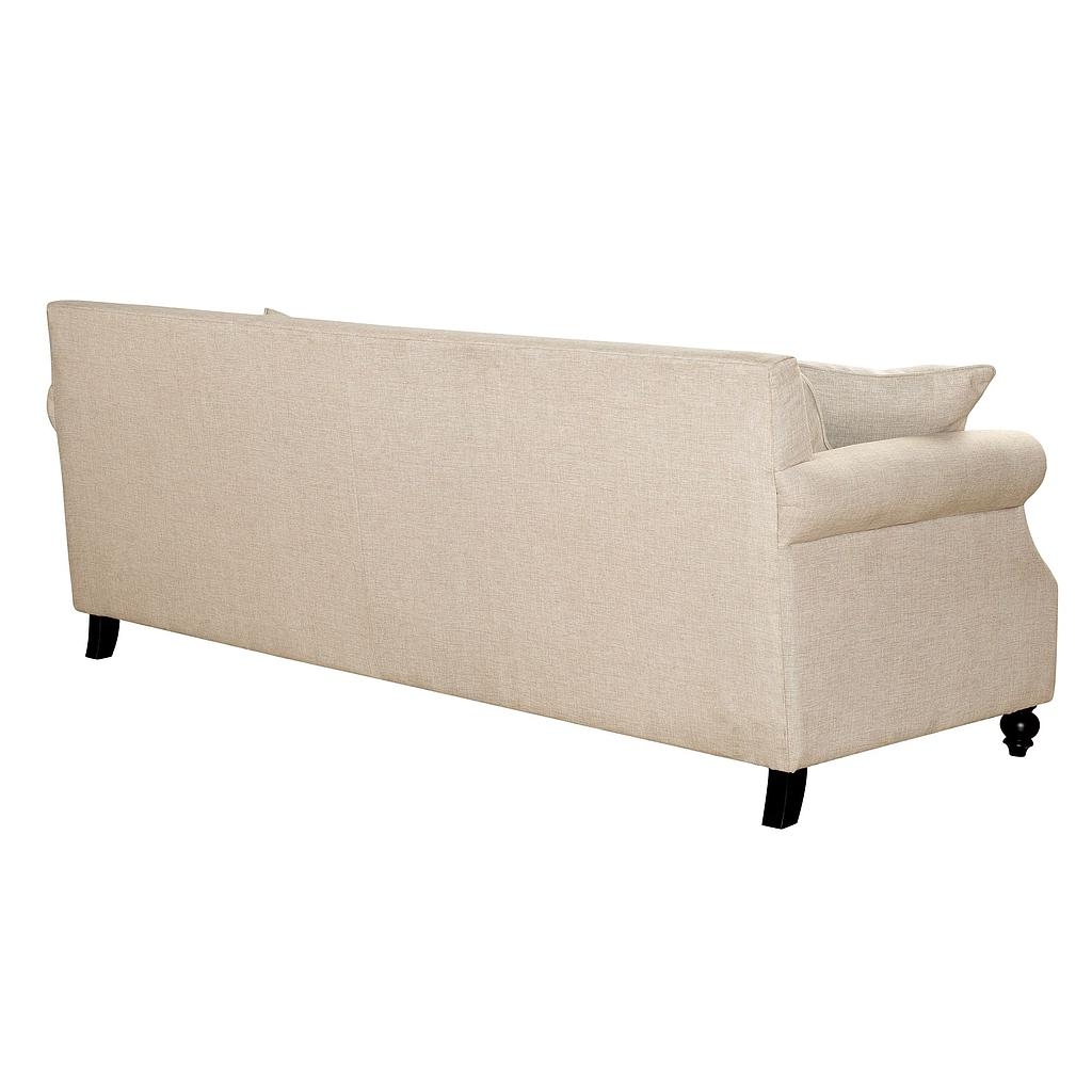 Ariana Beige Linen Sofa - Image 1