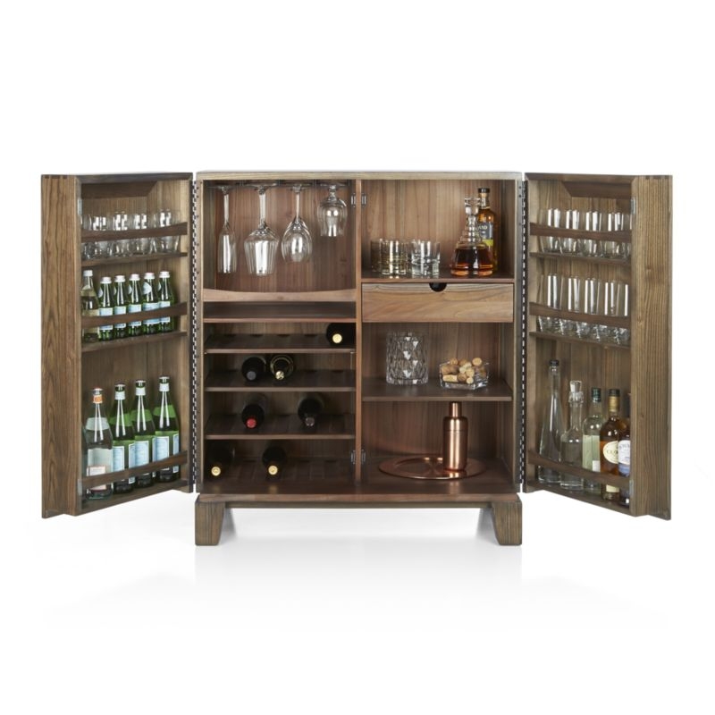 Marin Shiitake Bar Cabinet - Image 4