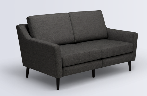Loveseat in Charcoal - Image 1