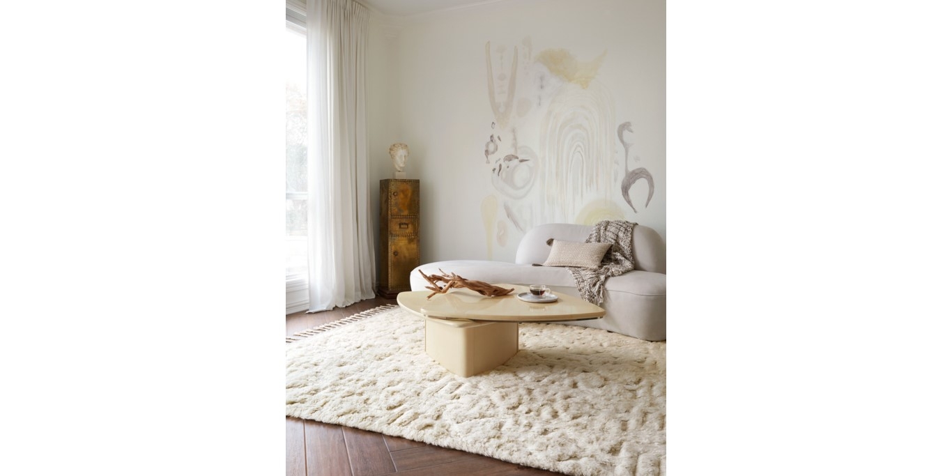 Hygge Collection - YG-03 OATMEAL / IVORY - 7'9" x 9'9" - Image 2