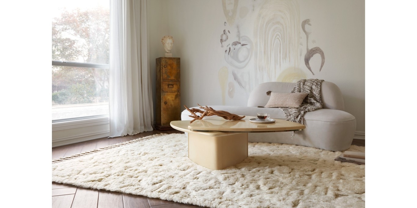 Hygge Collection - YG-03 OATMEAL / IVORY - 7'9" x 9'9" - Image 4