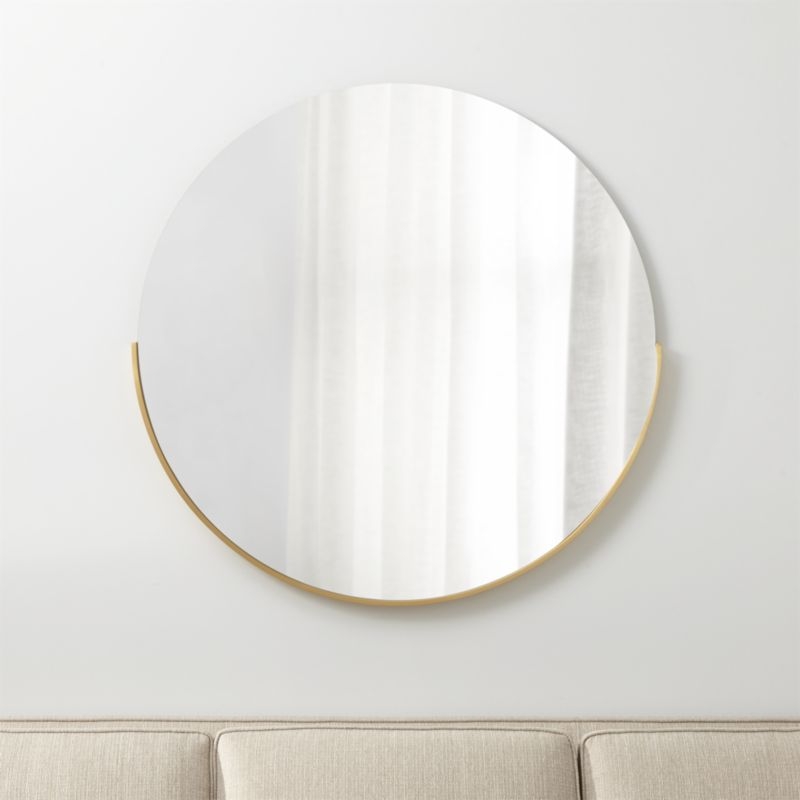 Gerald Large 40" Round Wall Mirror - Image 2