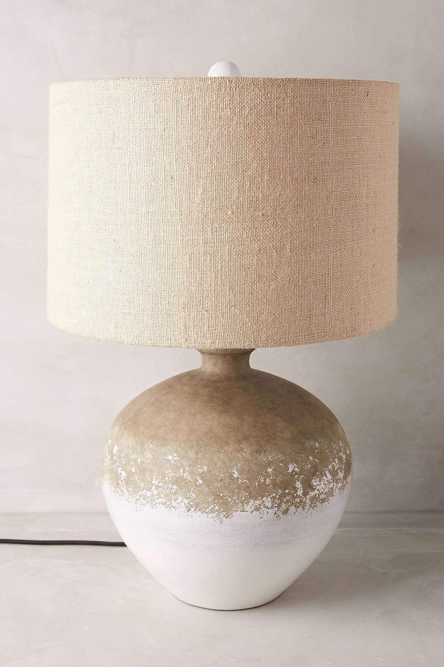 Aliso Table Lamp By Anthropologie in Beige - Image 0