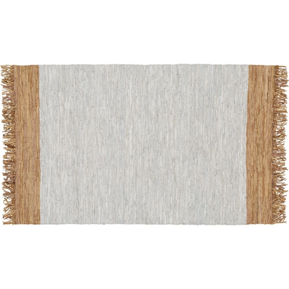 Natural Leather Dressage Area Rug 5'x8' - Image 0