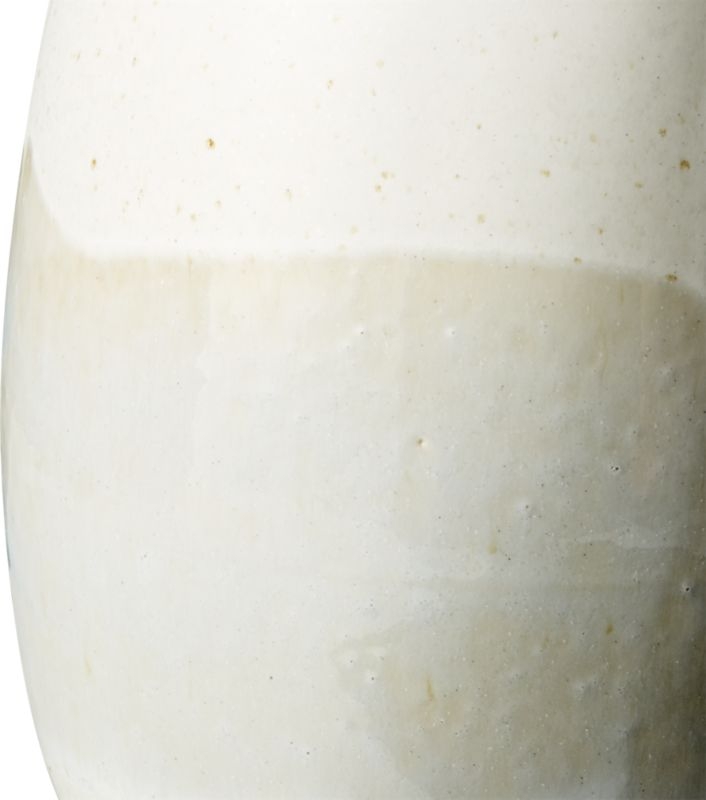 Diego Ivory Speckled Vase - Image 4
