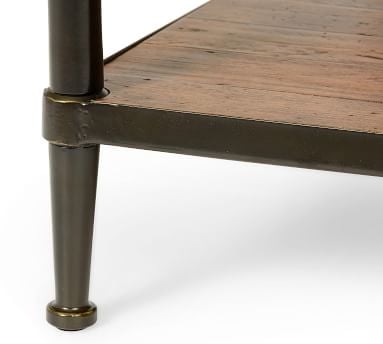 Juno Reclaimed Wood Rectangular Coffee Table, 48"L - Image 1