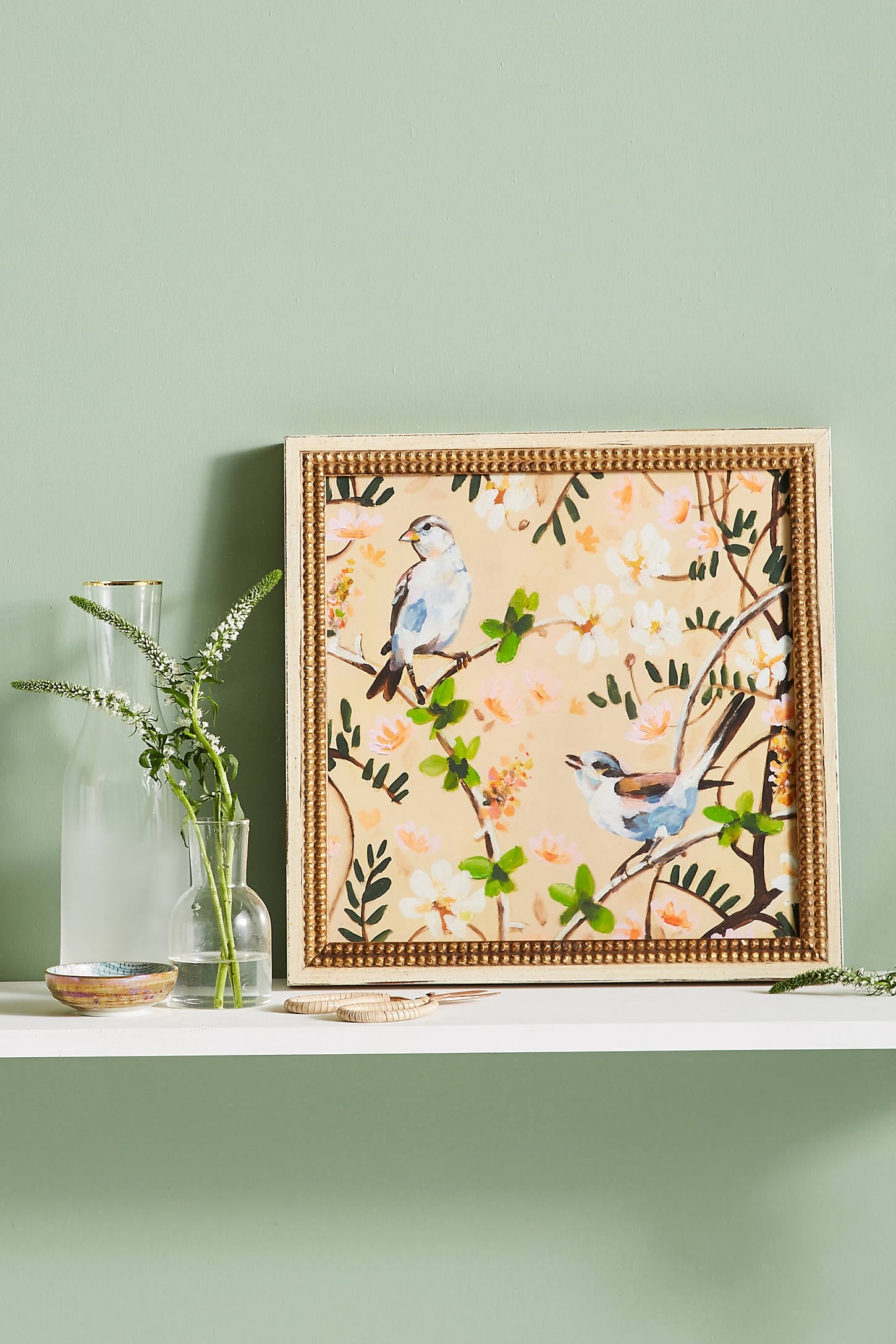 Two Birds In A Tree Wall Art - Image 0